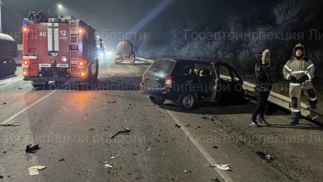 Смертельная авария произошла на трассе «ДОН» в Липецкой области