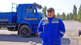 В число лучших водителей НЛМК впервые попала женщина