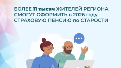 Более 11 тысяч жителей Липецкой области получат право на пенсию по старости в 2026 году