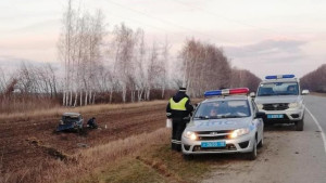 "Семерка" улетела в кювет под Липецком