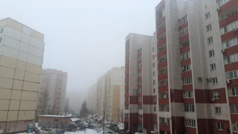 Предупреждение о тумане и сильных осадках в виде снега и дождя действует в Липецкой области 