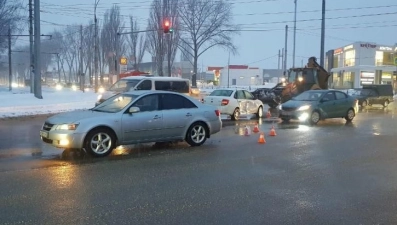  В ДТП на улице Московской пострадала пассажирка 