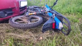 Подросток на мопеде попал под колёса иномарки в Лебедянском районе