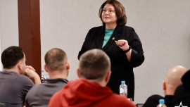 Елена Иващенко: «Гордость Липецкой земли» помогает ветеранам и бойцам развивать управленческие навыки