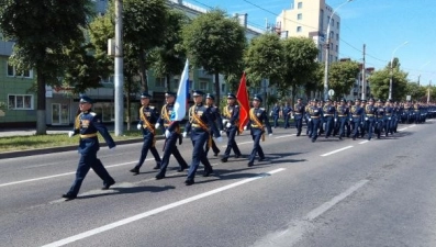 Торжественные мероприятия, посвященные Параду Победы, отрепетировали в Липецке (видео)