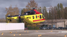 Попавшего в ДТП участника СВО доставили в Липецкую областную больницу на вертолёте 