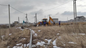 Строительство нового газопровода ведётся в Липецком районе