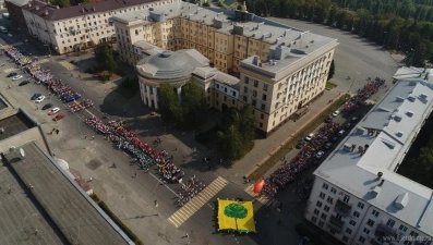 Липецкая молодежь присоединилась к Параду российского студенчества