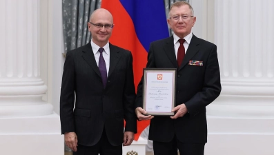 Владимир Мазо получил Благодарность Президента России Владимира Путина