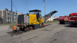 В Липецке ремонтируют улицу Стаханова