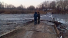 В Лебедянском районе Дон вышел из берегов