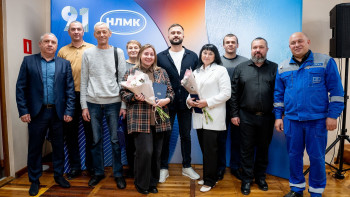 На НЛМК наградят около 900 сотрудников в честь годовщины первой плавки