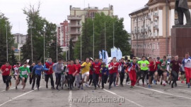 В Липецке состоялась традиционная эстафета в честь Дня Победы