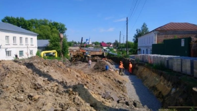 В Липецкой области достраивают мост через реку Становая Ряса