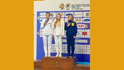 Липецкий стрелок Елена Кретинина завоевала серебро на Кубке мира в Каире