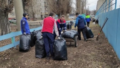 В Липецке продолжается генеральная уборка