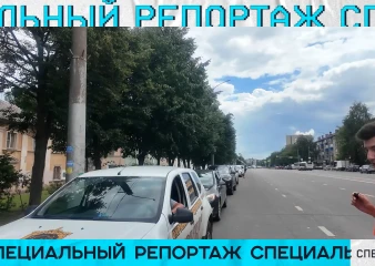 Журналист телеканала «Липецкое время» стал волонтером на одной из АЗС Липецка