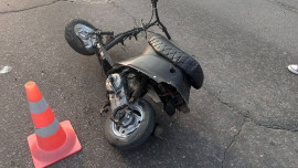 13-летний мопедист пострадал в ДТП с иномаркой в Ельце