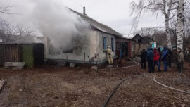 В селе Грачевка при пожаре погибли два человека 