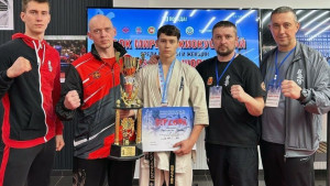 Спортсмен из Ельца Степан Гавриленко завоевал бронзу Кубка мира по киокусинкай
