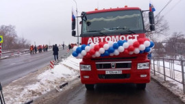 Мост в поселке Новая жизнь открыт (видеосюжет)