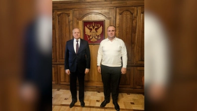 Участник программы «Гордость Липецкой земли» встретился с Послом России в Армении