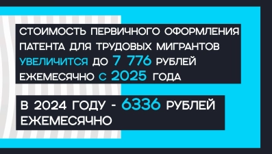 Мигранты будут платить больше за первичное оформление трудового патента