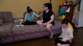 Жительница Липецкой области одна воспитывает детей со сложными диагнозами