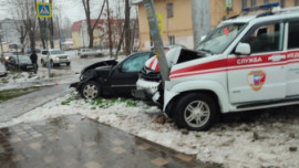 В жёстком столкновении на Гагарина в Липецке обошлось без пострадавших