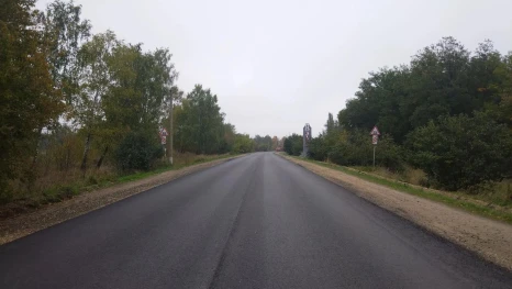 На трассе Елец – Долгоруково – Тербуны ремонтируют два участка