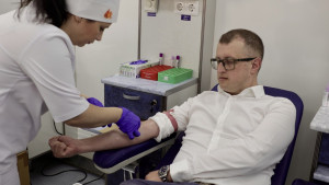 Участники «Гордость Липецкой земли» присоединились к донорской акции