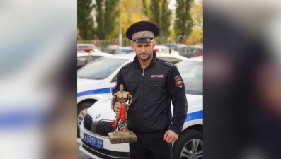 Инспектор ДПС из Липецка стал двукратным чемпионом области по бодибилдингу