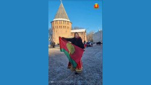 Липчанка помогла установить рекорд России исполнив «Катюшу» со всей страной