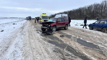 Два человека пострадали в аварии на трассе Елец-Красное