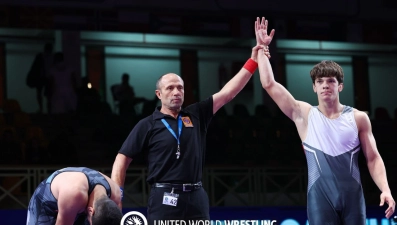 Липчанин Михаил Шкарин стал победителем первенства мира по греко-римской борьбе