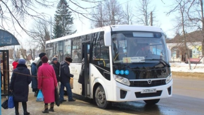 Новые автобусы вышли на внутригородские маршруты Лебедяни