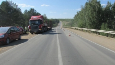 На автодороге Липецк – Данков нелепо погиб водитель грузовика