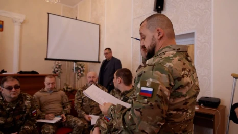 В Липецкой области прошел первый Совет ветеранов СВО