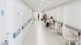 В Липецке завершился капремонт поликлиники на улице Гагарина