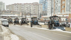 Городские службы готовятся устранять последствия очередного сильного снегопада