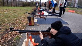 Первые соревнования по летнему биатлону состоялись в Липецке