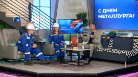 День металлурга отметили в прямом эфире «Липецкого времени»