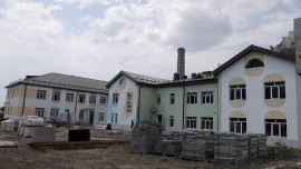 Липецкие строители восстанавливают дома и социальные объекты в Мариуполе