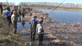 Больше сотни рыбаков собрались в эти выходные на пруду у села Павловка