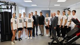  В Елецком колледже инновационных технологий открыли тренажёрный зал