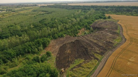 Стартовала ликвидация огромной свалки в селе Тербуны