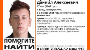 В Ельце ищут 17-летнего подростка