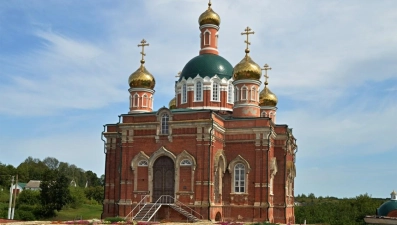 В Липецкой области одобрили проект реставрации храма Пресвятой Троицы в Сезёново