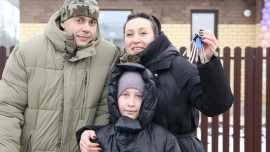 24 семьи получили ключи от новых домов в Добринском округе