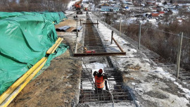 В Ельце продолжается реконструкция Аргамаченского моста